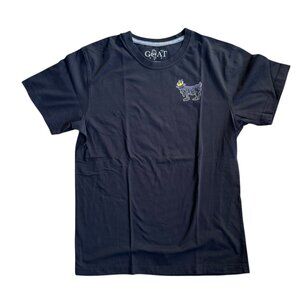 GOAT USA Galaxy Space Black Tshirt Mens Small Like New